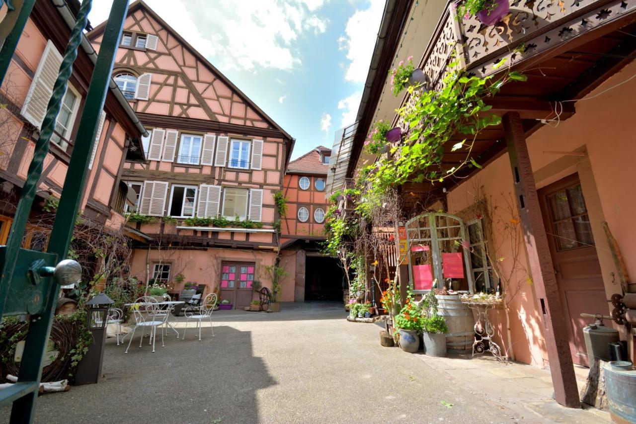 Chez Cecile Bed And Breakfast Chez Le Vigneron กอลมาร์ ภายนอก รูปภาพ