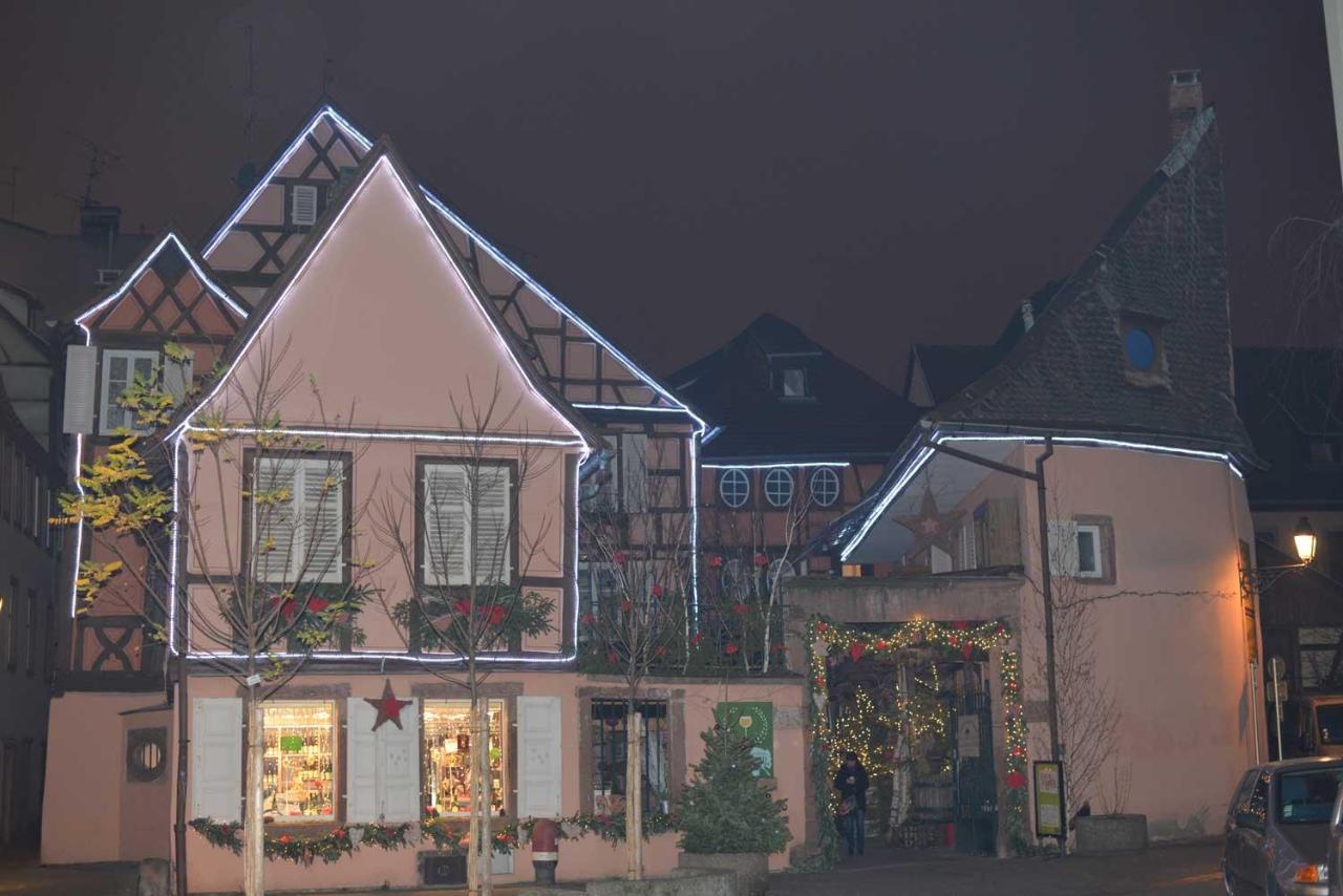 Chez Cecile Bed And Breakfast Chez Le Vigneron กอลมาร์ ภายนอก รูปภาพ