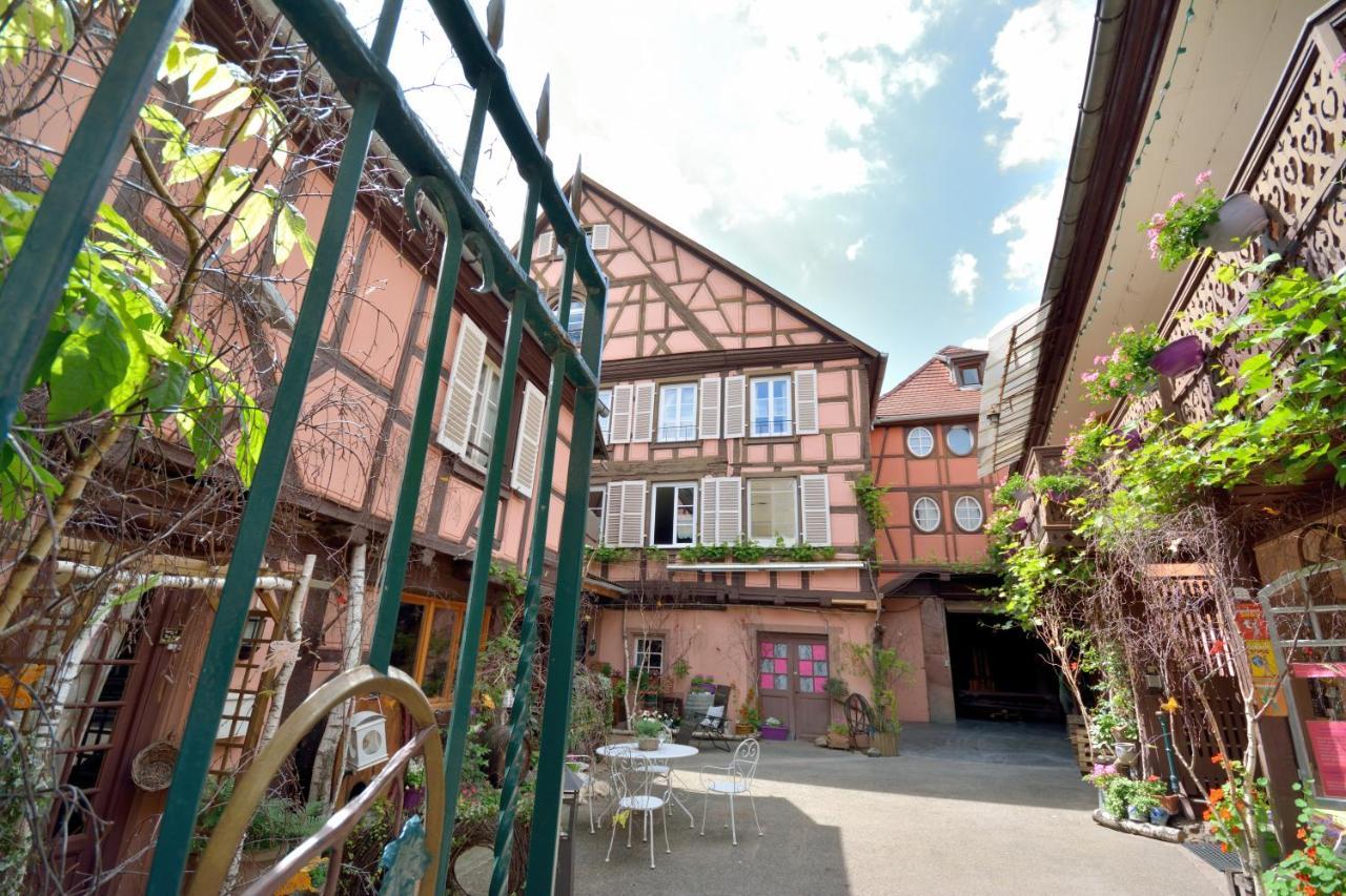 Chez Cecile Bed And Breakfast Chez Le Vigneron กอลมาร์ ภายนอก รูปภาพ