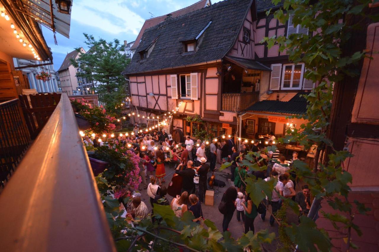 Chez Cecile Bed And Breakfast Chez Le Vigneron กอลมาร์ ภายนอก รูปภาพ