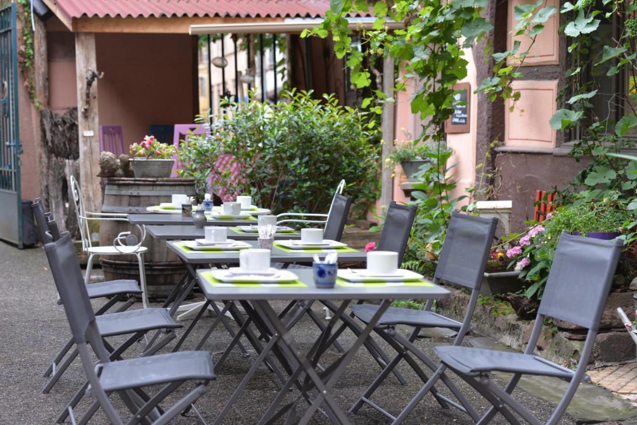 Chez Cecile Bed And Breakfast Chez Le Vigneron กอลมาร์ ภายนอก รูปภาพ