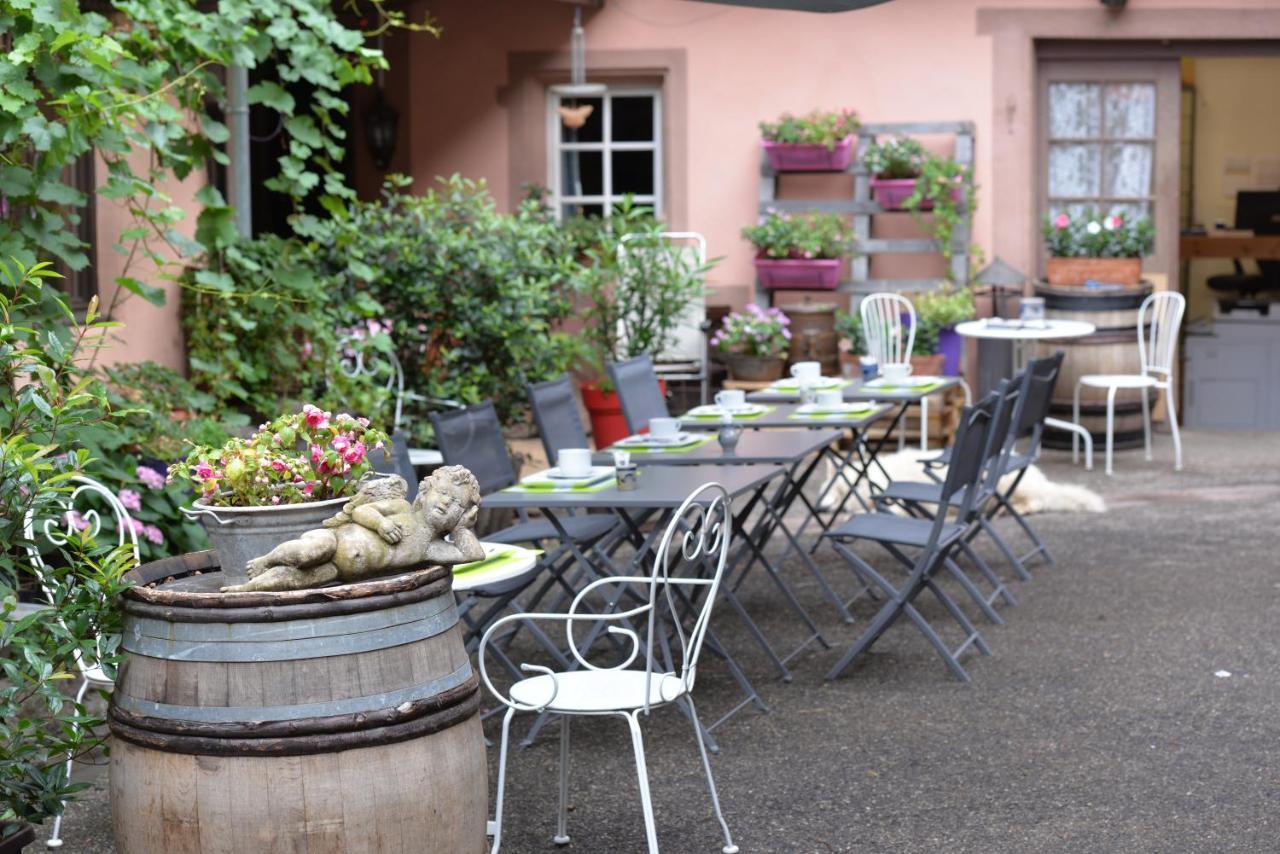 Chez Cecile Bed And Breakfast Chez Le Vigneron กอลมาร์ ภายนอก รูปภาพ